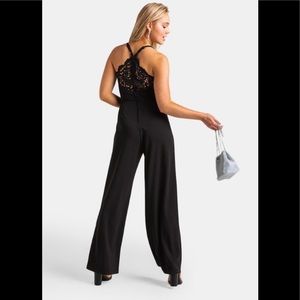 Beautiful black jumpsuit wedding / date NEW size S